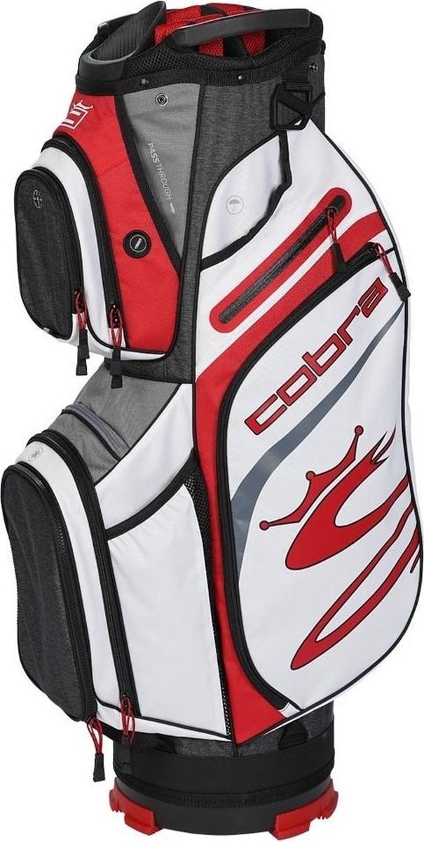 Cobra UltraLight Cartbag 2020 - Zwart Wit Rood