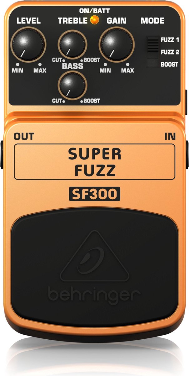 SF300 Super Fuzz 3 Mode Fuzz Distortion