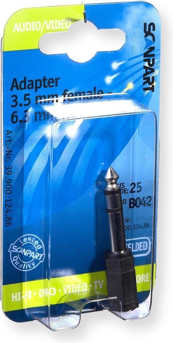 Scanpart Adapter 3.5 (f)-6.3 (m)