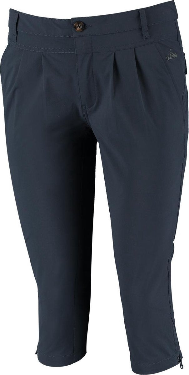 Nomad Edna Stretch Capri - Dames Wandelbroek - 3 kwartbroek - Dark Navy maat M