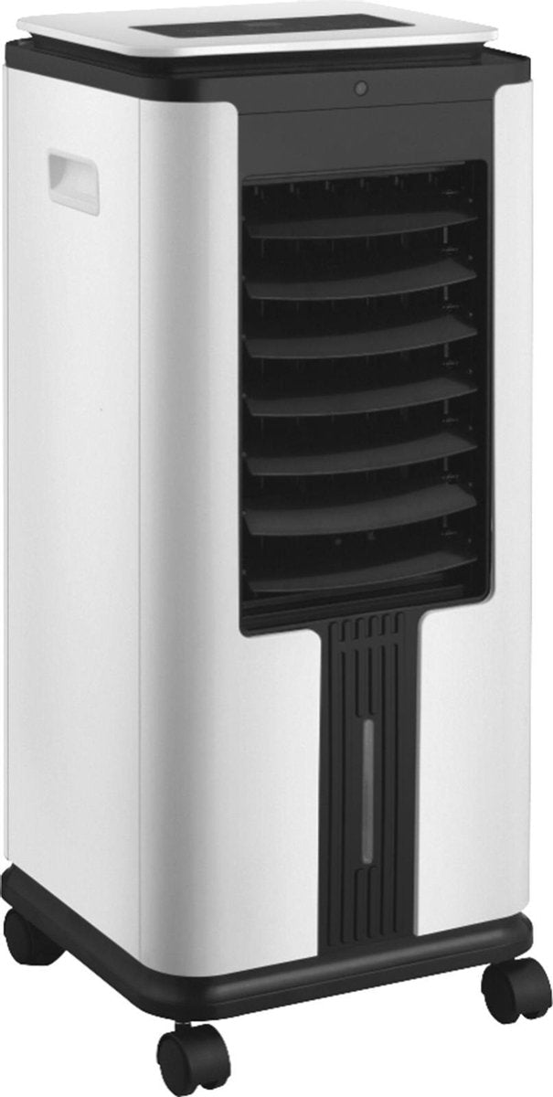Aigostar Elsa Smart 33SSB - Smart Luchtkoeler/ventilator - Aircooler - Met Afstandsbediening - WiFi - Zwart/wit