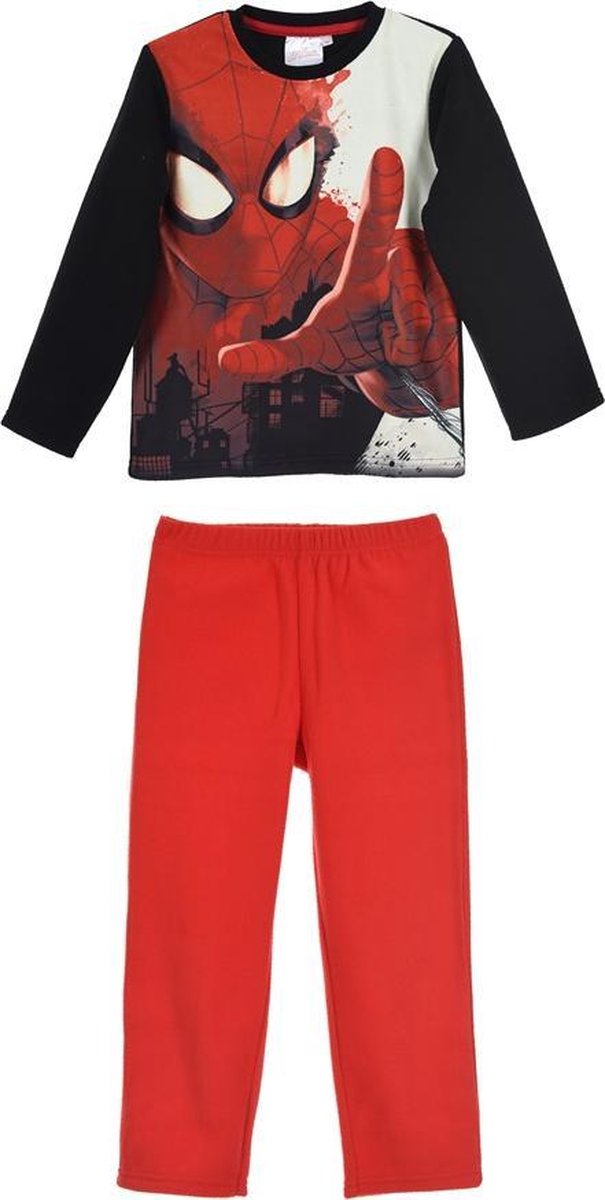 Fleece pyjama Spider-Man maat 98