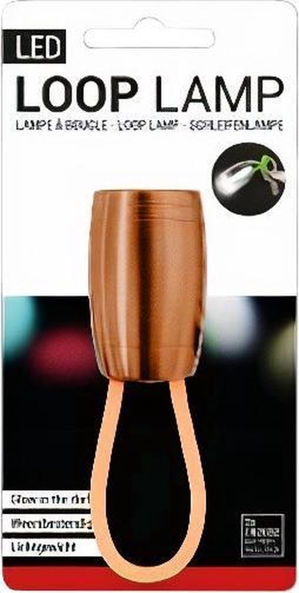 Verhaak Zaklamp Led Batterij 1 Lm Staal Oranje
