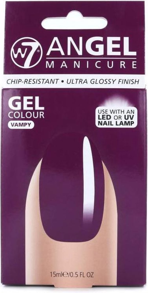 W7 Angel Manicure Gel UV Nagellak - Vampy