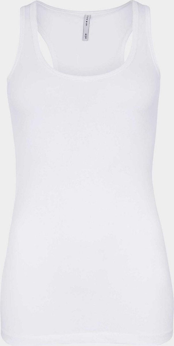 Tiffosi dames Basic Tanktop wit maat L