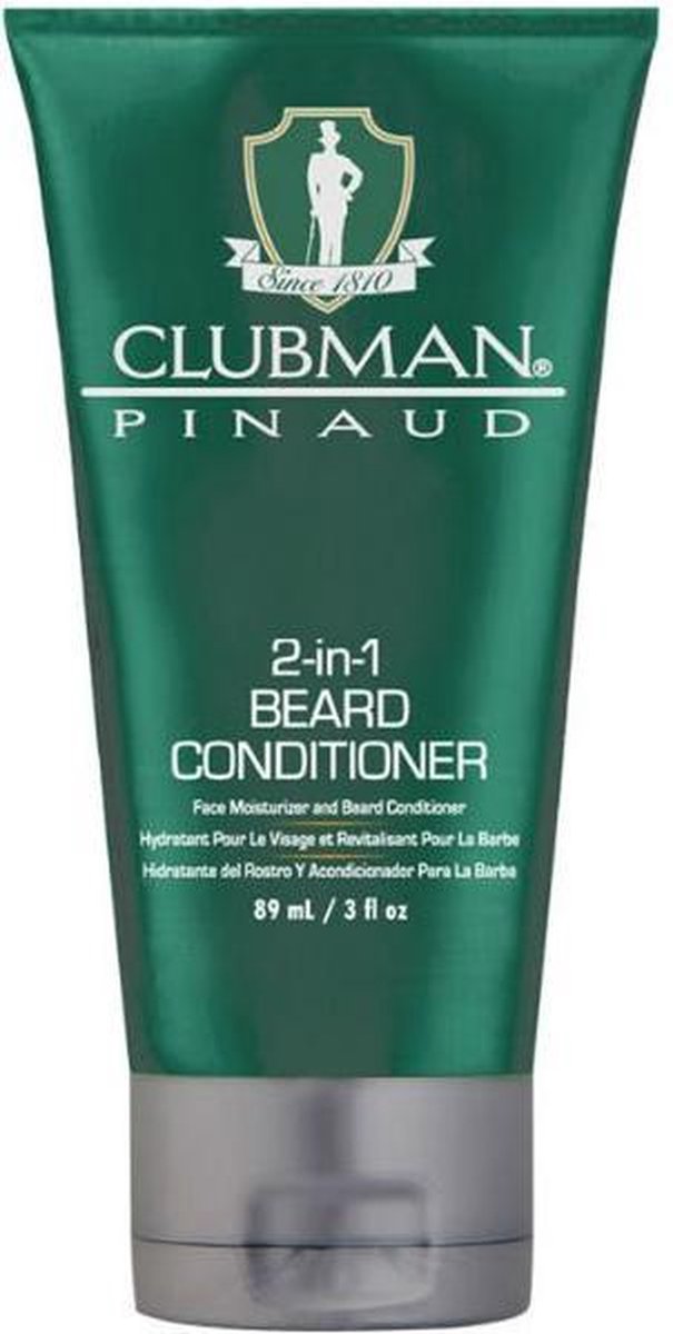 Clubman Pinaud - 2-in-1 Beard conditioner & Face moisturizer - 89ml