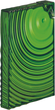 Guzzini On the Go Waterfles plat geribbeld - 0.55Ltr - Groen