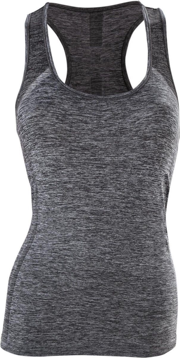Iron-ic Sporttop Performance Dames Polyamide Grijs Maat M/l