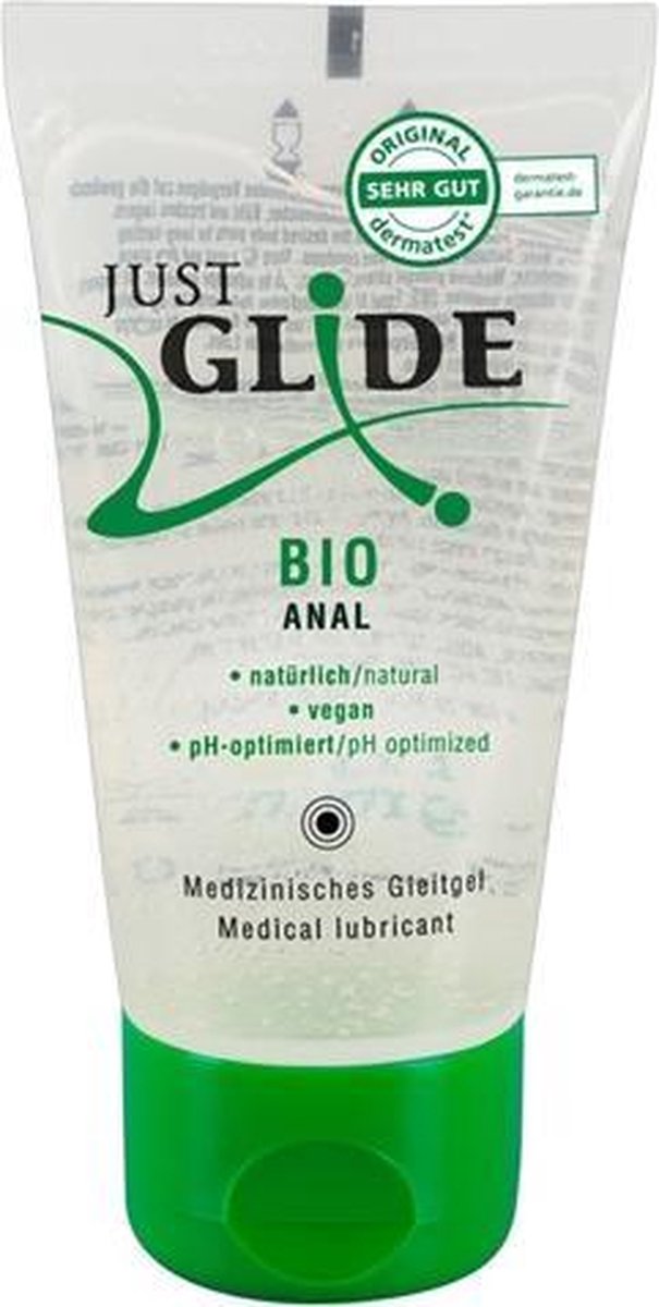 Just Glide Bio Anaal Glijmiddel - 50 ml