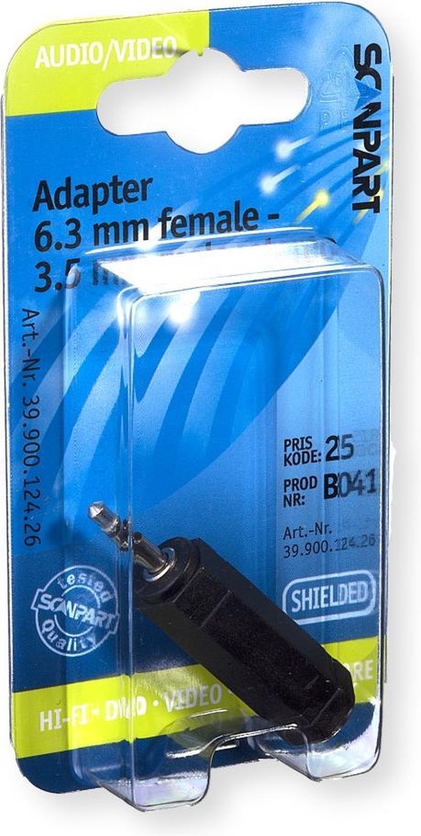 Scanpart Adapter 6.3 (f)-3.5 (m)