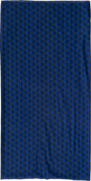 M-wave Bandana/balaclava 48 X 24 Cm Gestipt Zwart/blauw