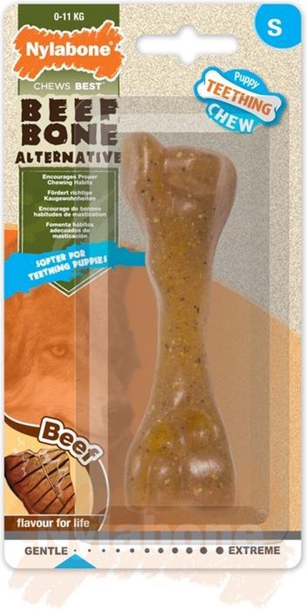 Nylabone Puppy kauwbot rund - Small