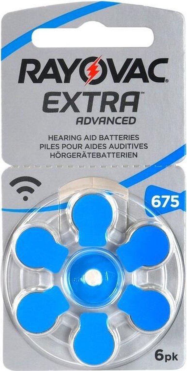 Hoortoestelbatterij TYPE 675 Rayovac Extra Advanced