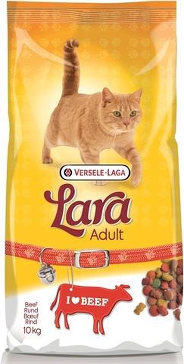 Lara kat adult rund - 10 kg - 1 stuks