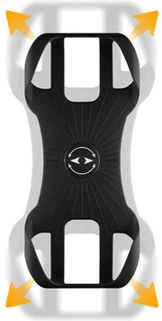 BikerVibes |Smartphone fietshouder | Universeel | Verstelbaar | Telefoonhouder voor op de Fiets | 360 graden Roteren | Bike Mount | Luxe Telefoonhouder | Zwart