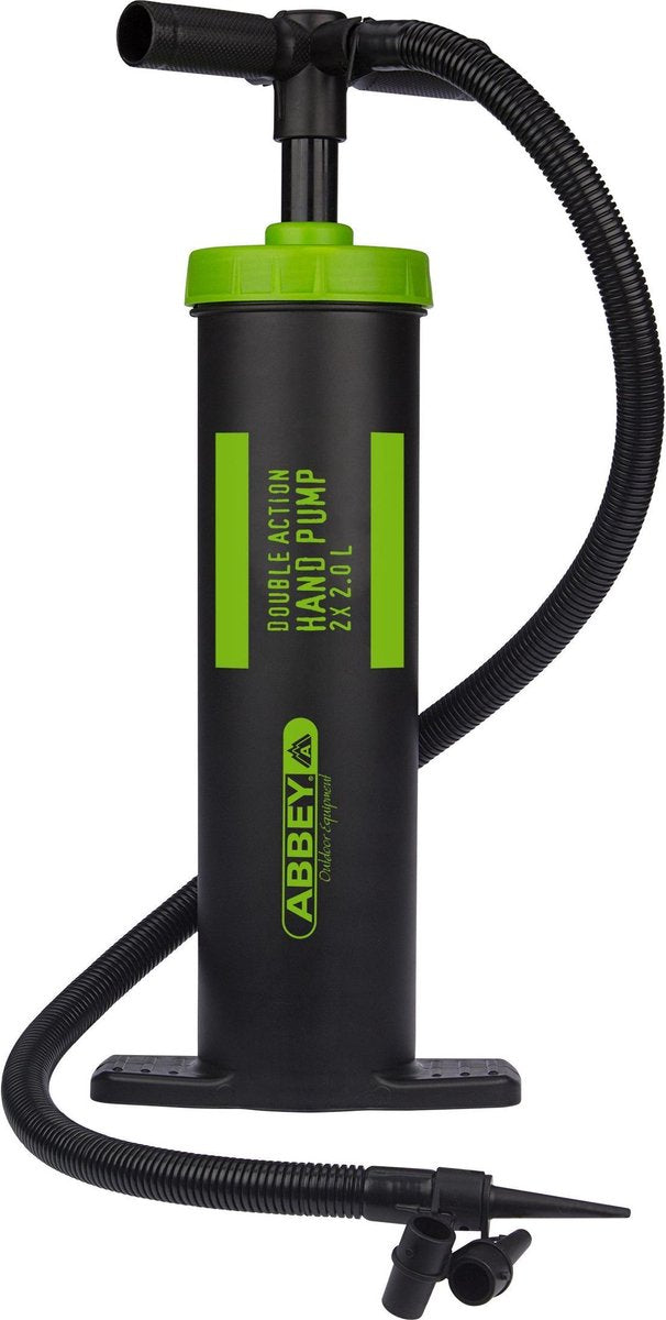 Abbey Handpomp Double Action - 2x 2.0 L - Zwart/Groen