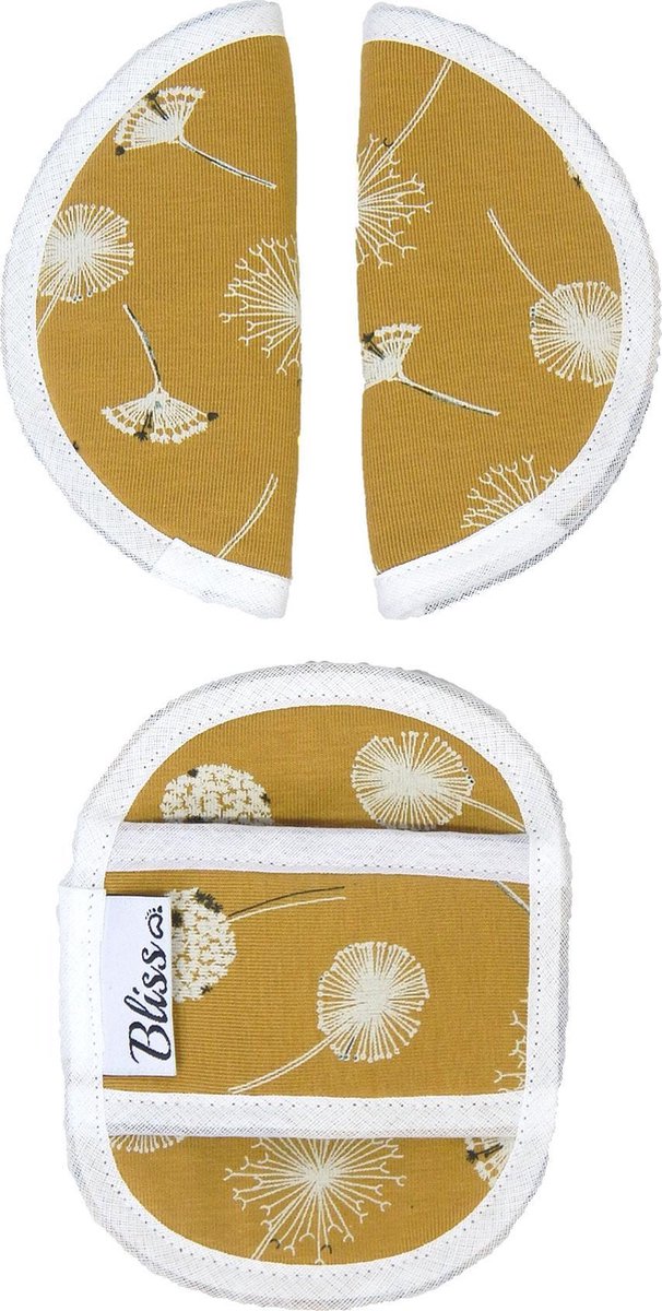 Wallabiezzz - Gordelbeschermer Maxi Cosi - Dandelion Geel