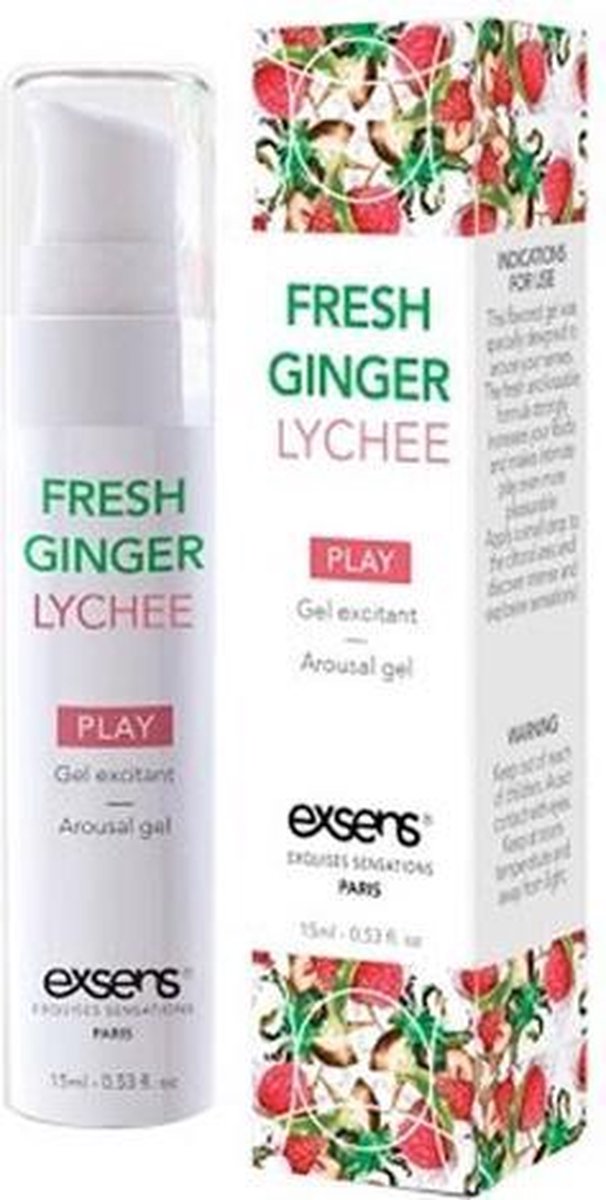 Gel Excit.fraicheur Ginger 15ml | EXSENS