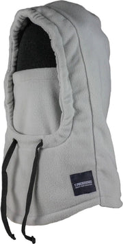 Poederbaas Poederbaas Fleece Balaclava Muts (Sport) - Unisex - grijs
