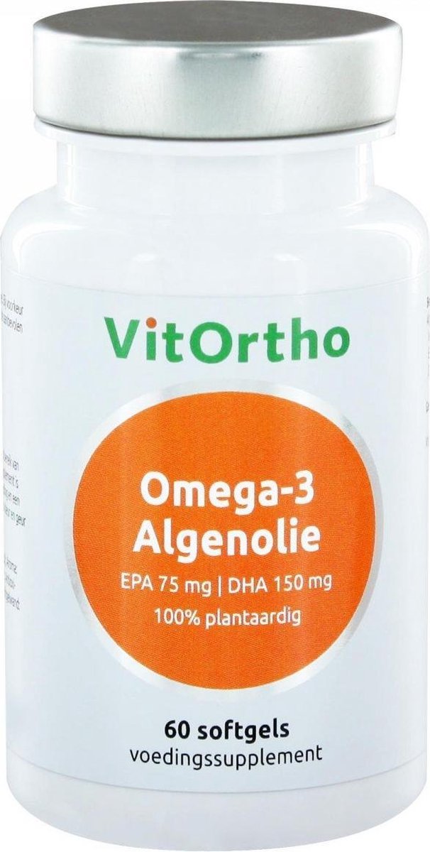 VitOrtho Omega-3 Algenolie Vegan - 60 vcaps