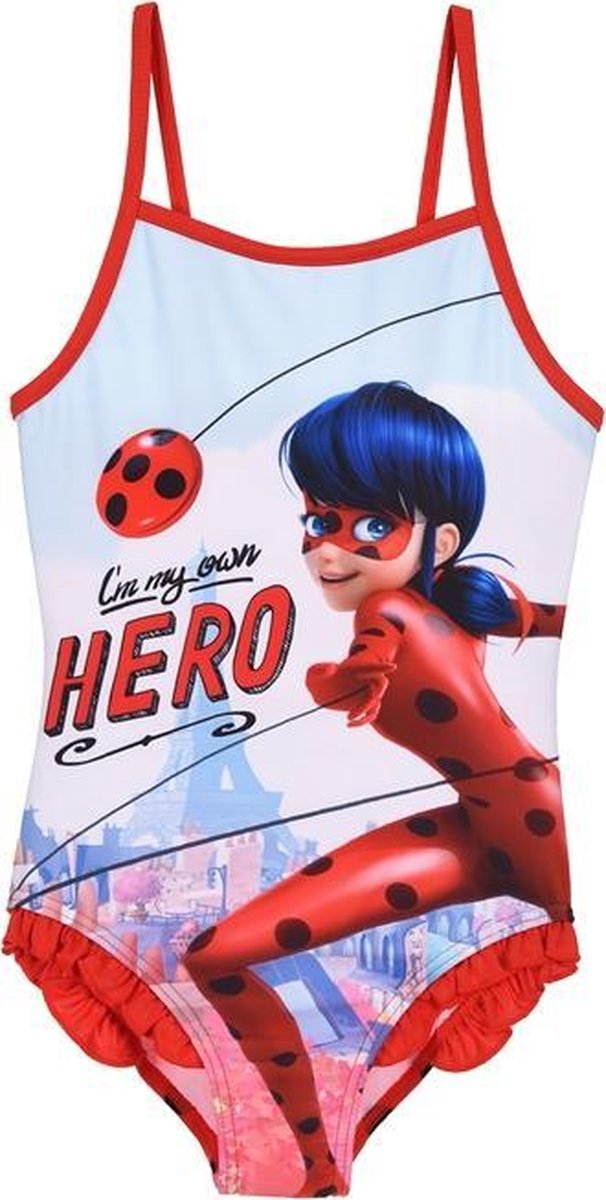 Badpak Miraculous Ladybug maat 122/128