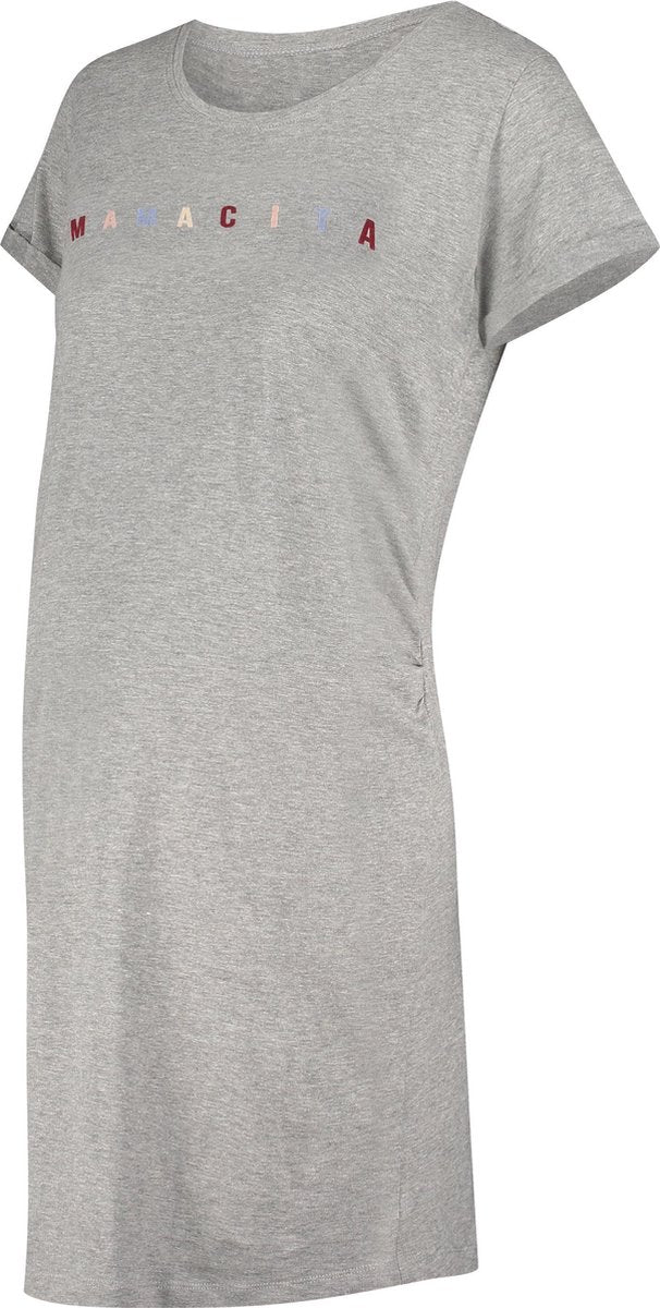 Hunkemöller Maternity Dames Zwangerschapsnachthemd met korte mouwen - maat L/XL