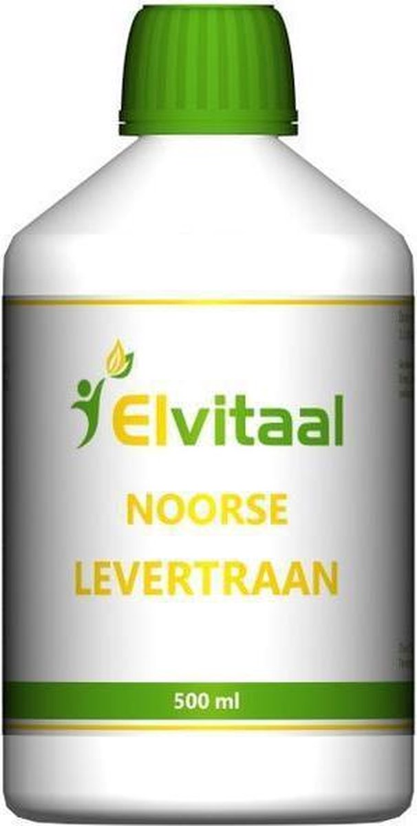 Elvitaal levertraan 500 ml