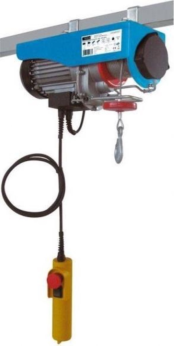 Güde GSZ 200/400 L Elektrische takel met 9 meter bedienkabel