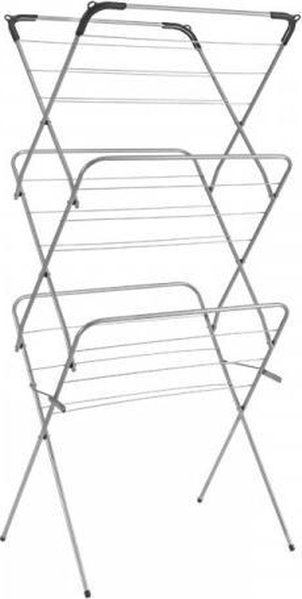 Tomado Metaltex - Droogrek Concerto - 14 m - Zilvergrijs
