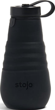 Stojo Opvouwbare Drinkfles 590ml - Zwart