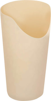 Beker met neusuitsparing