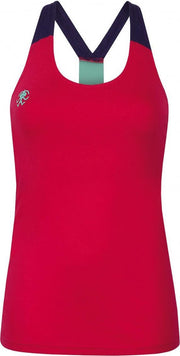 Rafiki Tanktop Vibes Ll Dames Katoen Rood Maat 36
