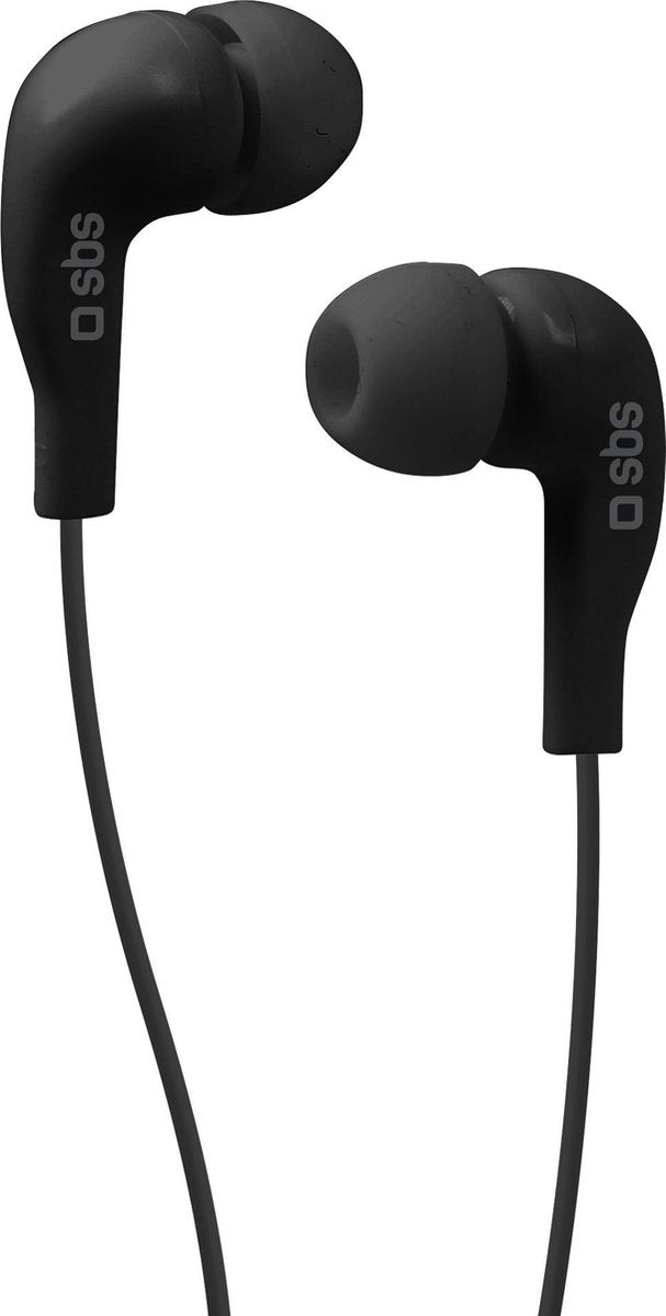 SBS TEINEARKL In-ear Stereofonisch Bedraad Zwart mobiele hoofdtelefoon