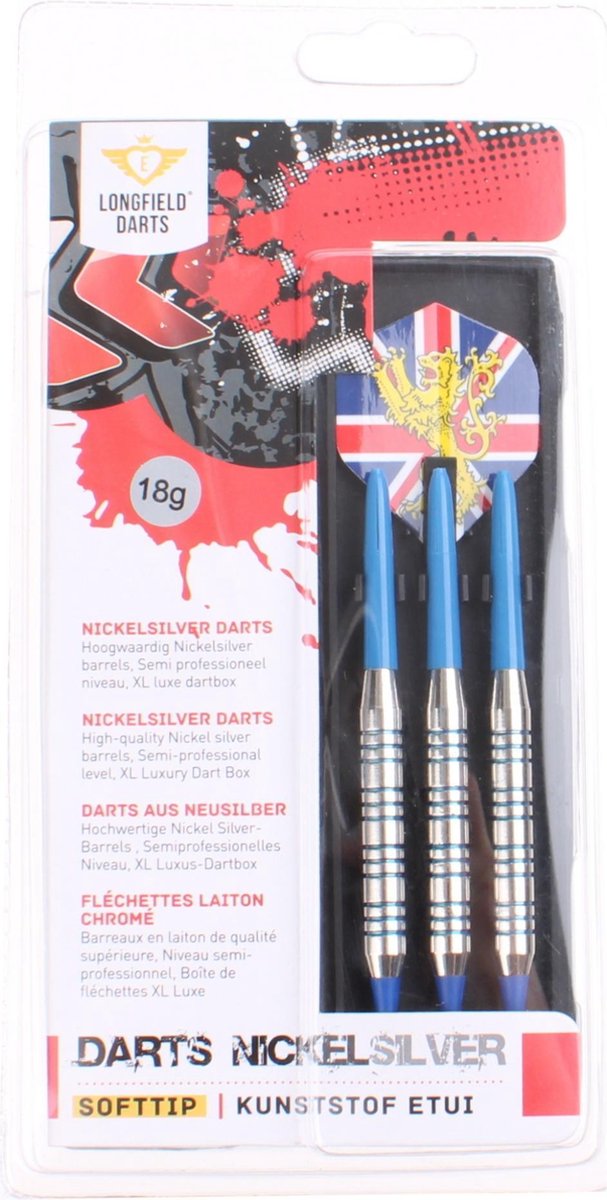 Longfield Darts Softip Set - Nickelsilver