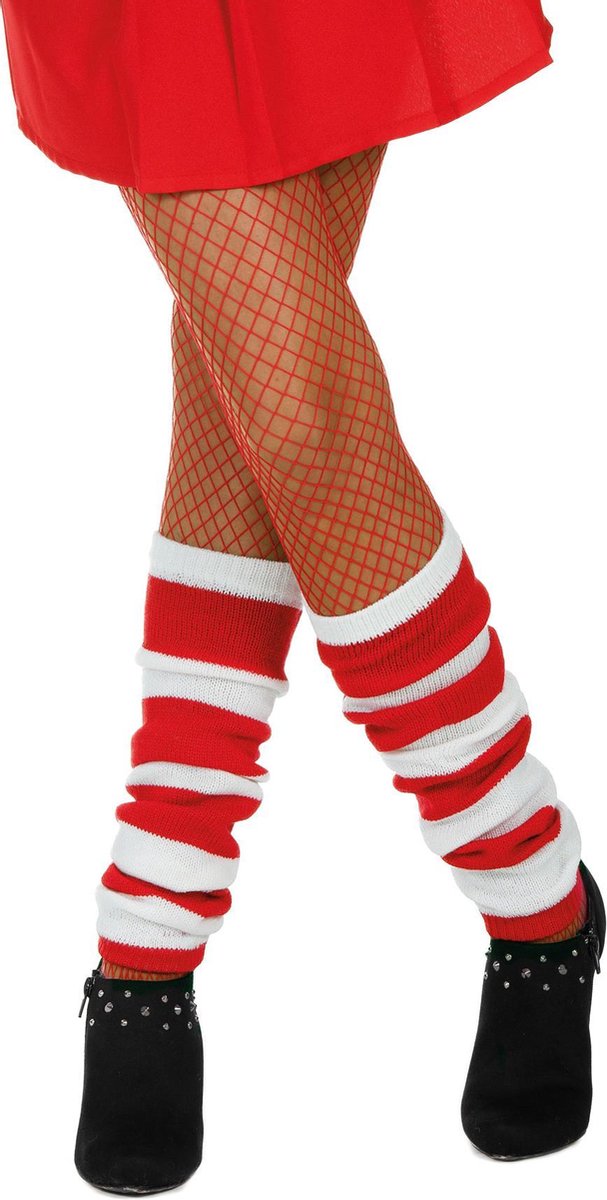 BEENWARMERS ROOD/WIT