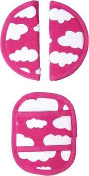 Wallabiezzz - Gordelbeschermers Maxi Cosi - Gordelhoes - Wolk Roze