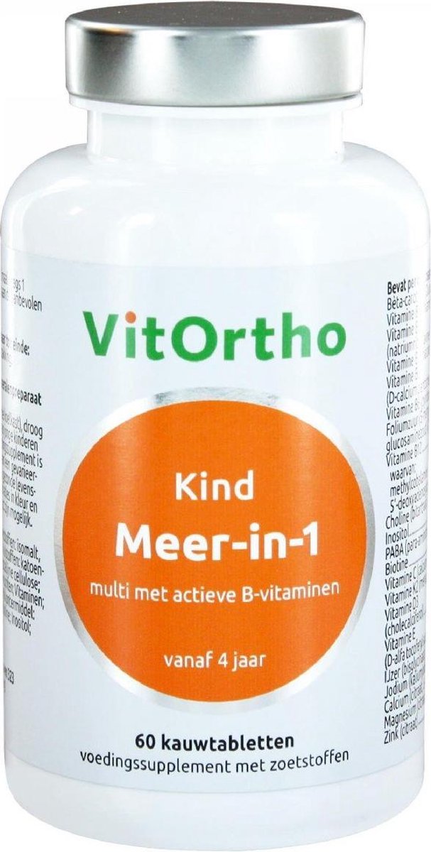 Meer-in-1 Kind (60 kauwtabs) - VitOrtho