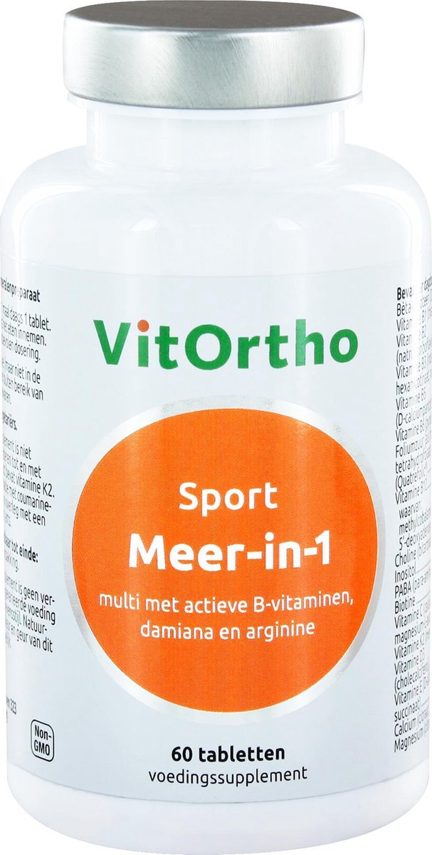 VitOrtho Meer-in-1 Sport - 60 tabletten