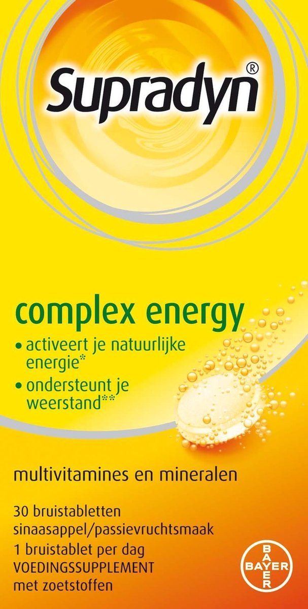 Supradyn Complex Energy Bruistabletten