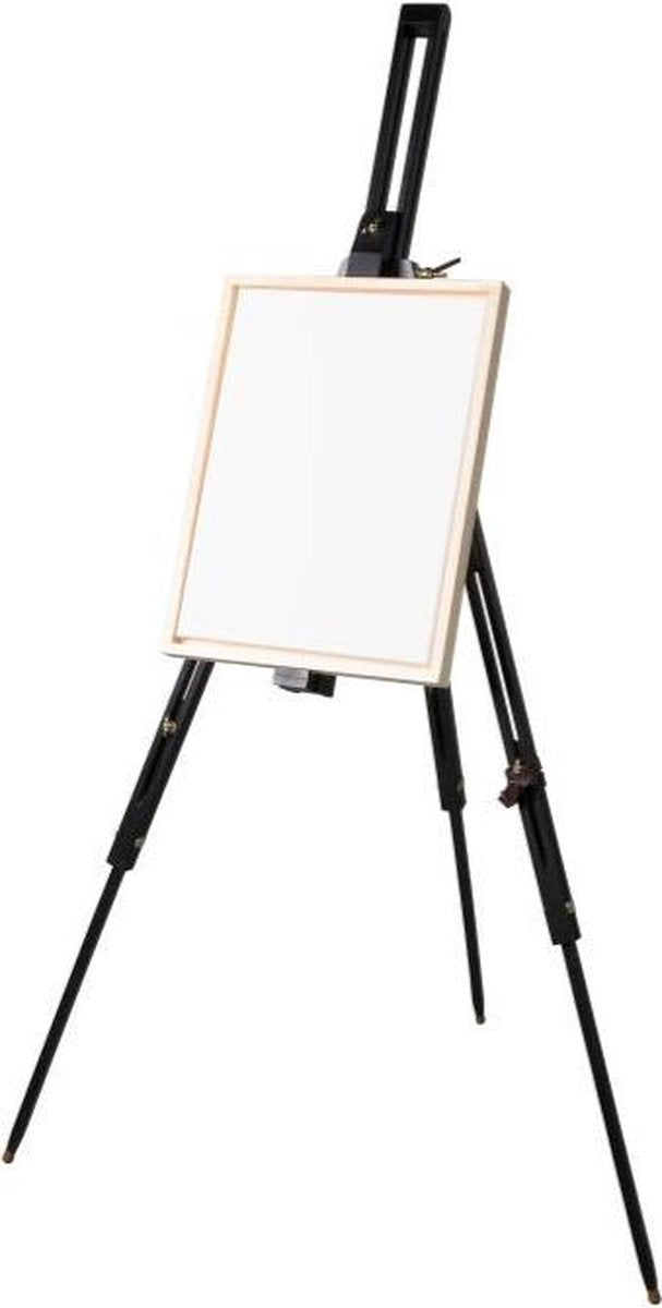 Zwarte Houten Verstelbare Schildersezel 192CM