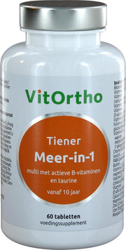 Meer-in-1 Tiener (60 tabs) - VitOrtho