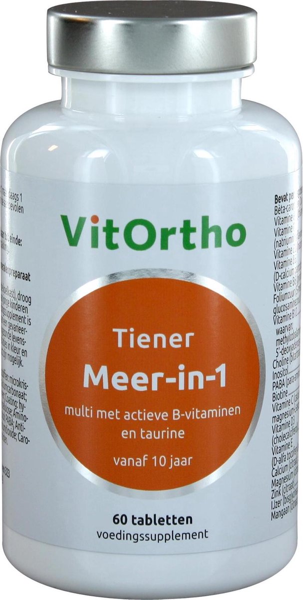 Meer-in-1 Tiener (60 tabs) - VitOrtho