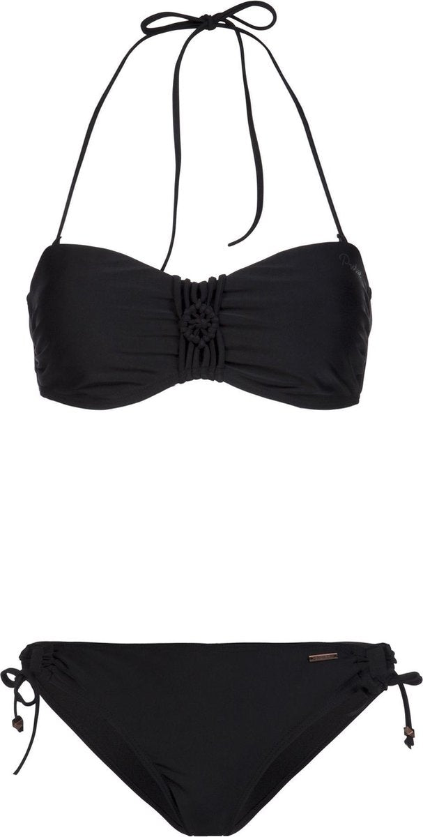 Protest SOLEDO 19 Bandeau Bikini Top Dames - True Black - Maat M/38
