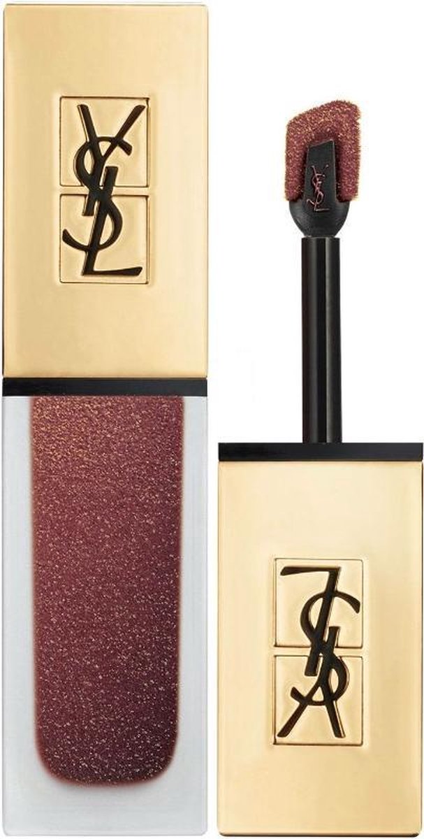 Yves Saint Laurent Tatouage Couture The Metallics Lipgloss 105 Magnetic Prune Temper