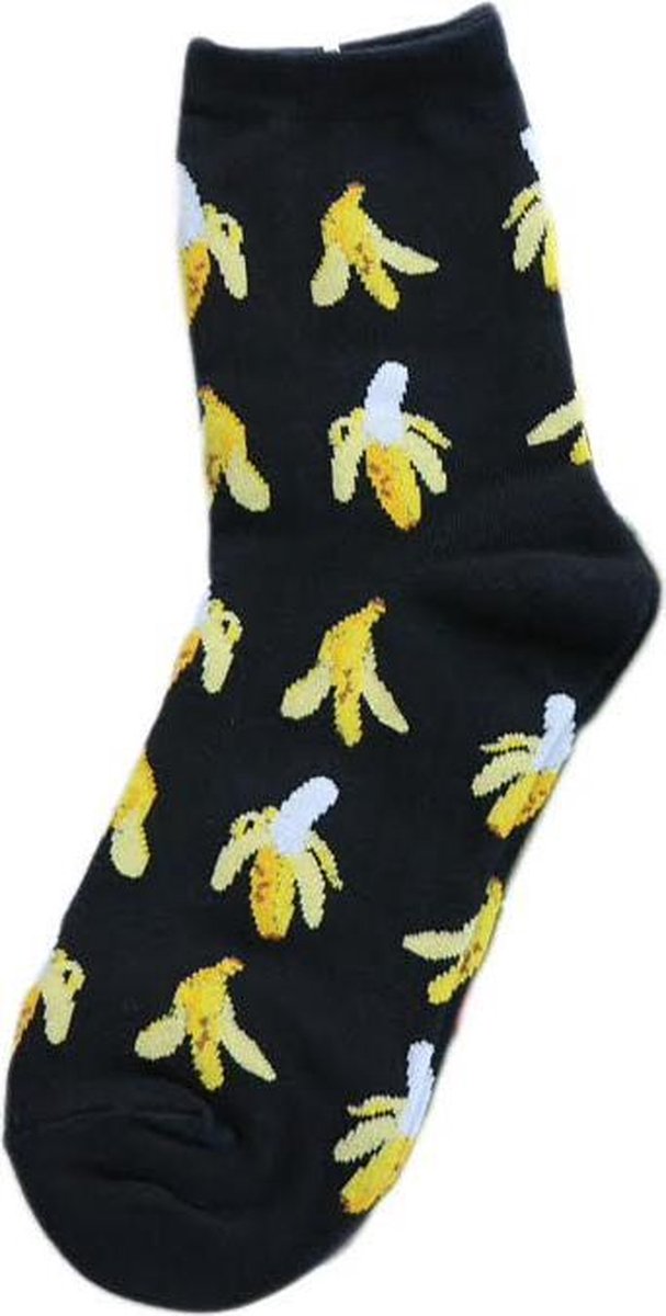 Fun sokken 'Bananenschillen' (91103)