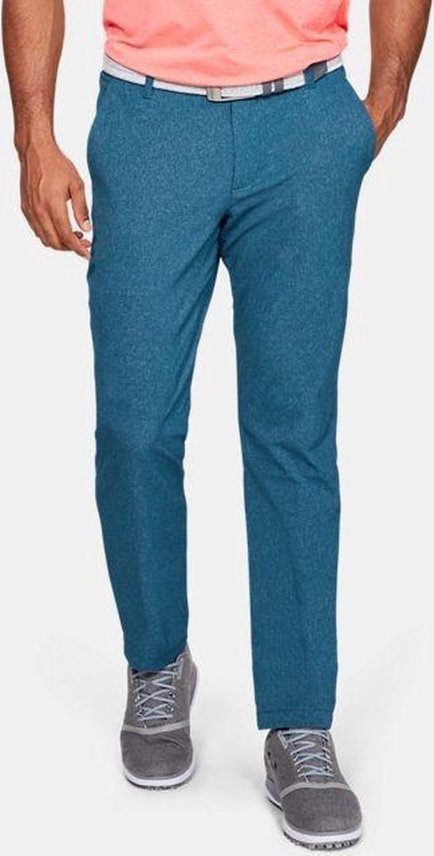 UA Showdown Vent Taper Pant - Petrol Blauw - Heren maat: W40 X L36    heren > golf kleding > broeken