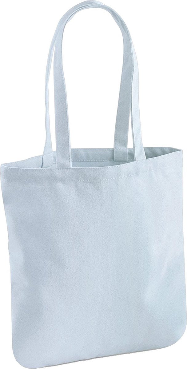 Westford Mill Aardewerk Organic Cotton Spring Tote Bag (Pastelblauw)