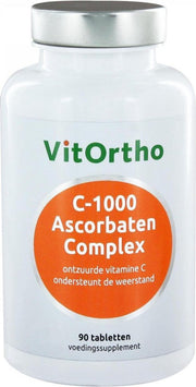 VitOrtho C-1000 Ascorbaten complex - 90 tabletten