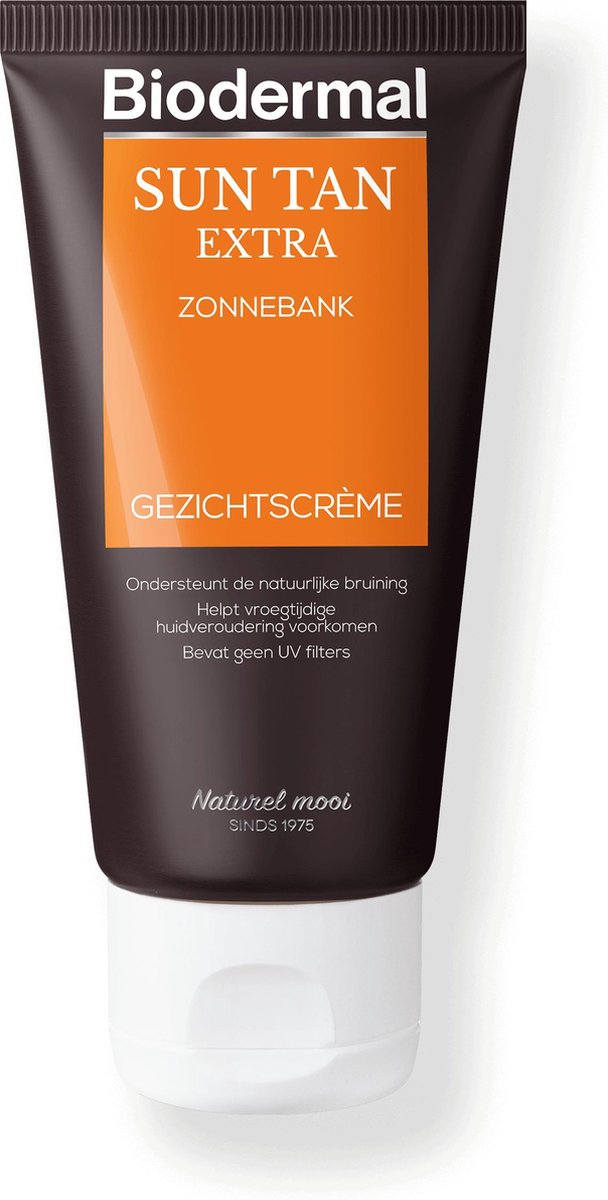 Biodermal Sun Tan Extra Gezichtscreme Voordeelverpakking