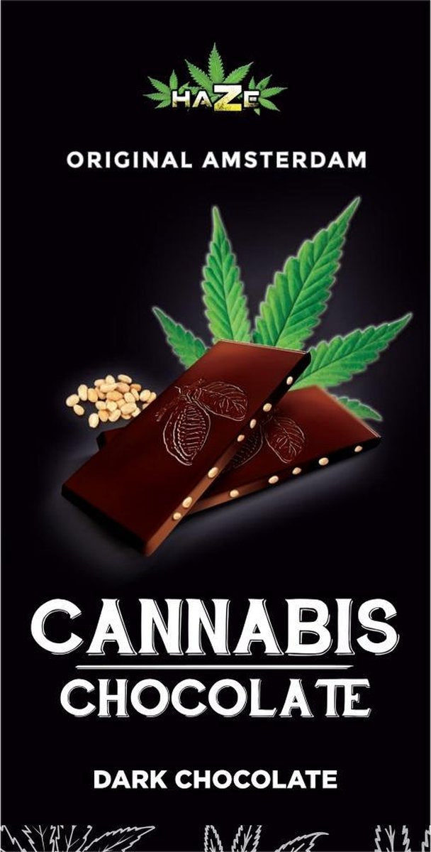 HaZe - Cannabis Chocolate Dark - 80 g